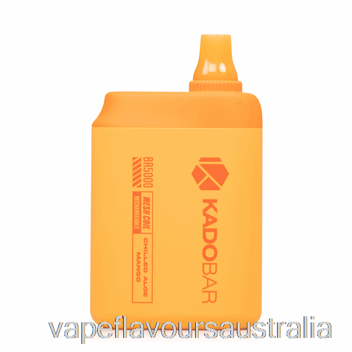 Vape Flavours Australia Kado Bar BR5000 Disposable Chilled Aloe Mango